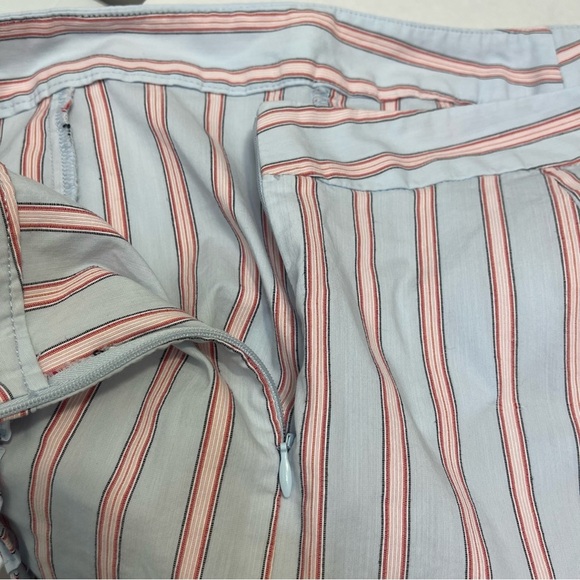 Loft Striped Ruffle Lightweight Shorts 12 - Picture 5 of 6